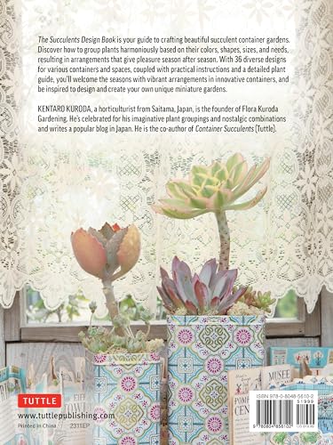 The Succulents Design Book: Container Combinations That Look Great and Thrive Together Year-Round