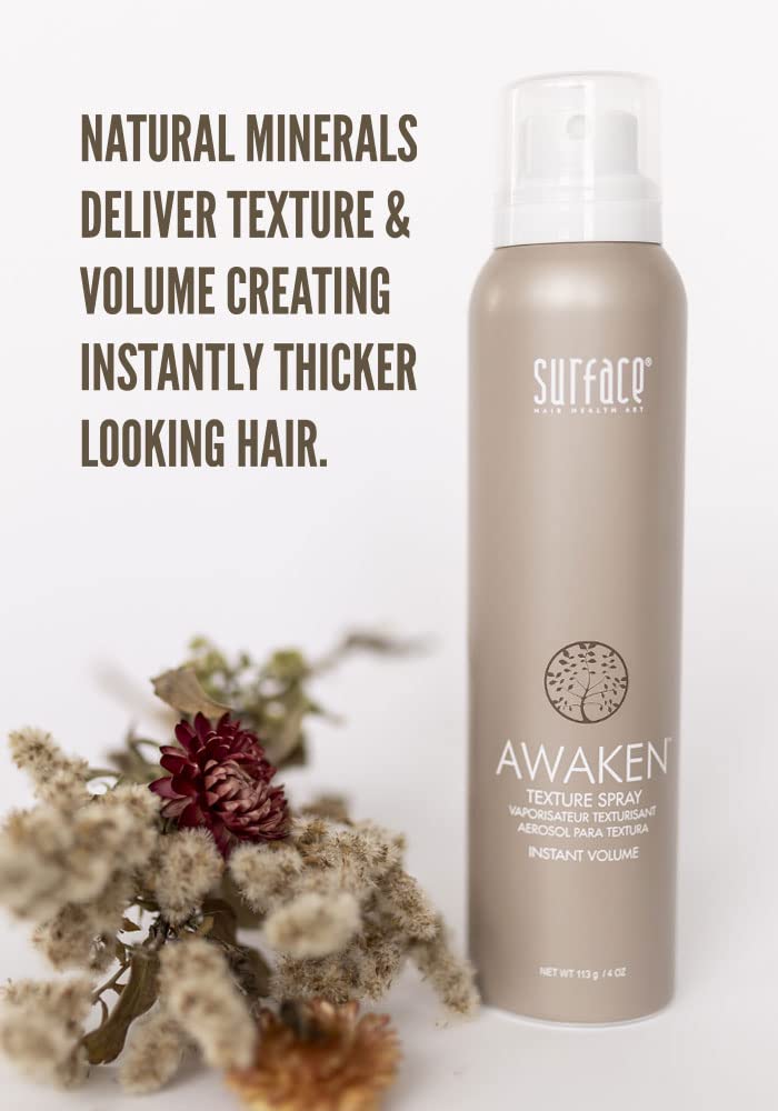 SURFACE Hair Awaken Texture Spray For Volumizing and Lifting Fine Hair, 4 fl. Oz. - Image 4