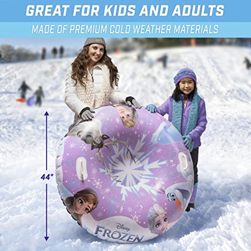 Gofloats Winter Snow Tube - Inflatable Sled For Kids And Adults (Choose From Unicorn, Disney's Frozen, Ice Dragon, Polar Bear, Penguin, Flamingo) #TOP3