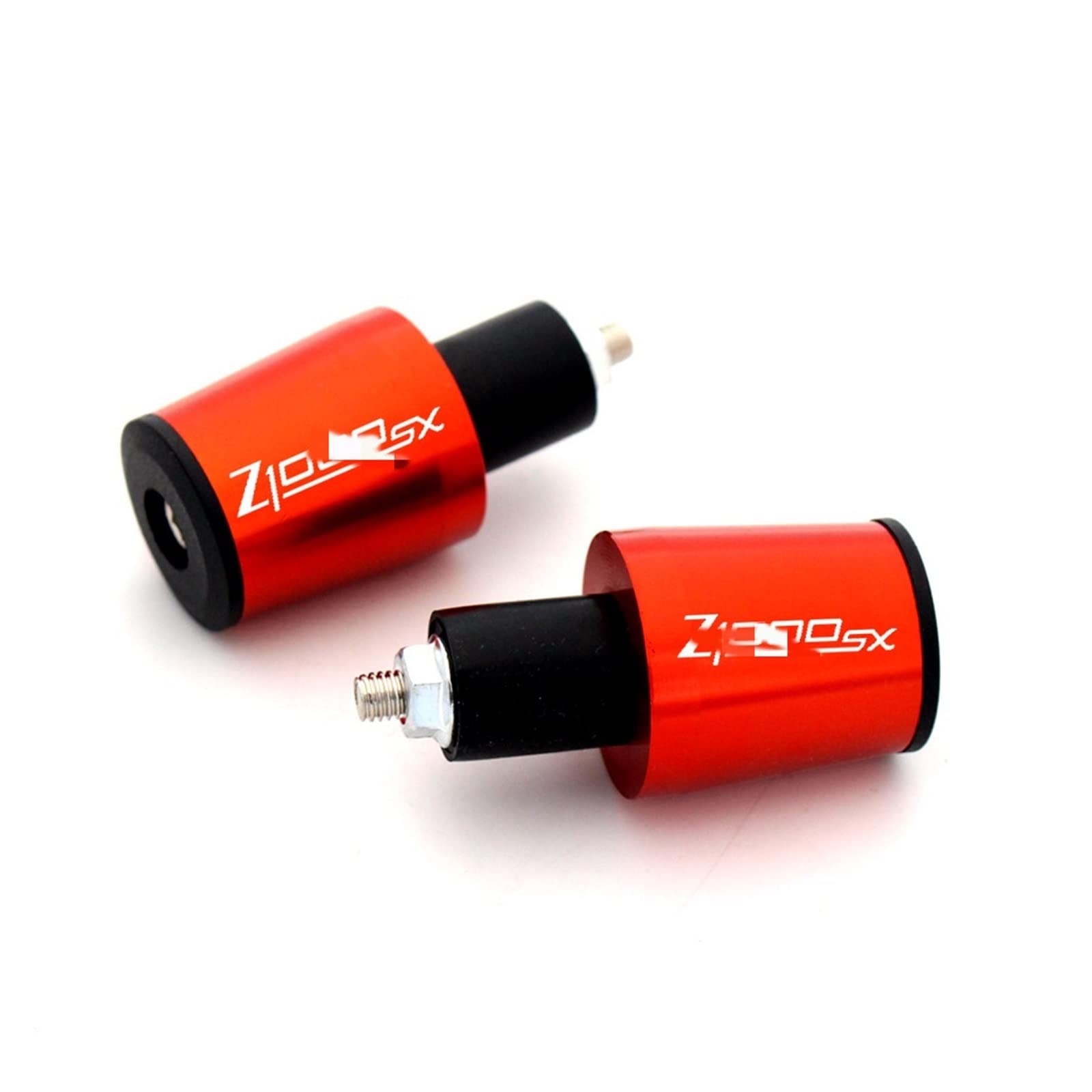 Poignée de Moto pour Z1000 SX Kawasaki Embout Guidon Orange CNC 22mm