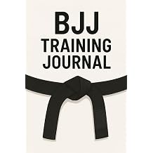 BJJ Training Journal Notebook to Log Techniques, Goals & Rolling Notes