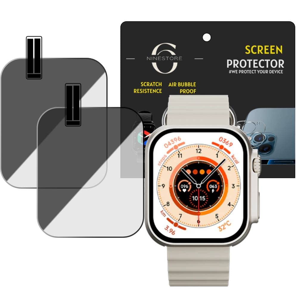6 NINESTORE Tempered Glass [Pack Of 2 Screen Guard Protector For