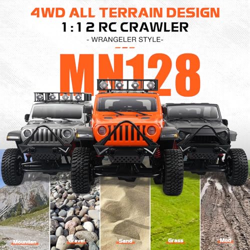 ARRIS MN128 1/12 RC Jeep Rock Crawler
