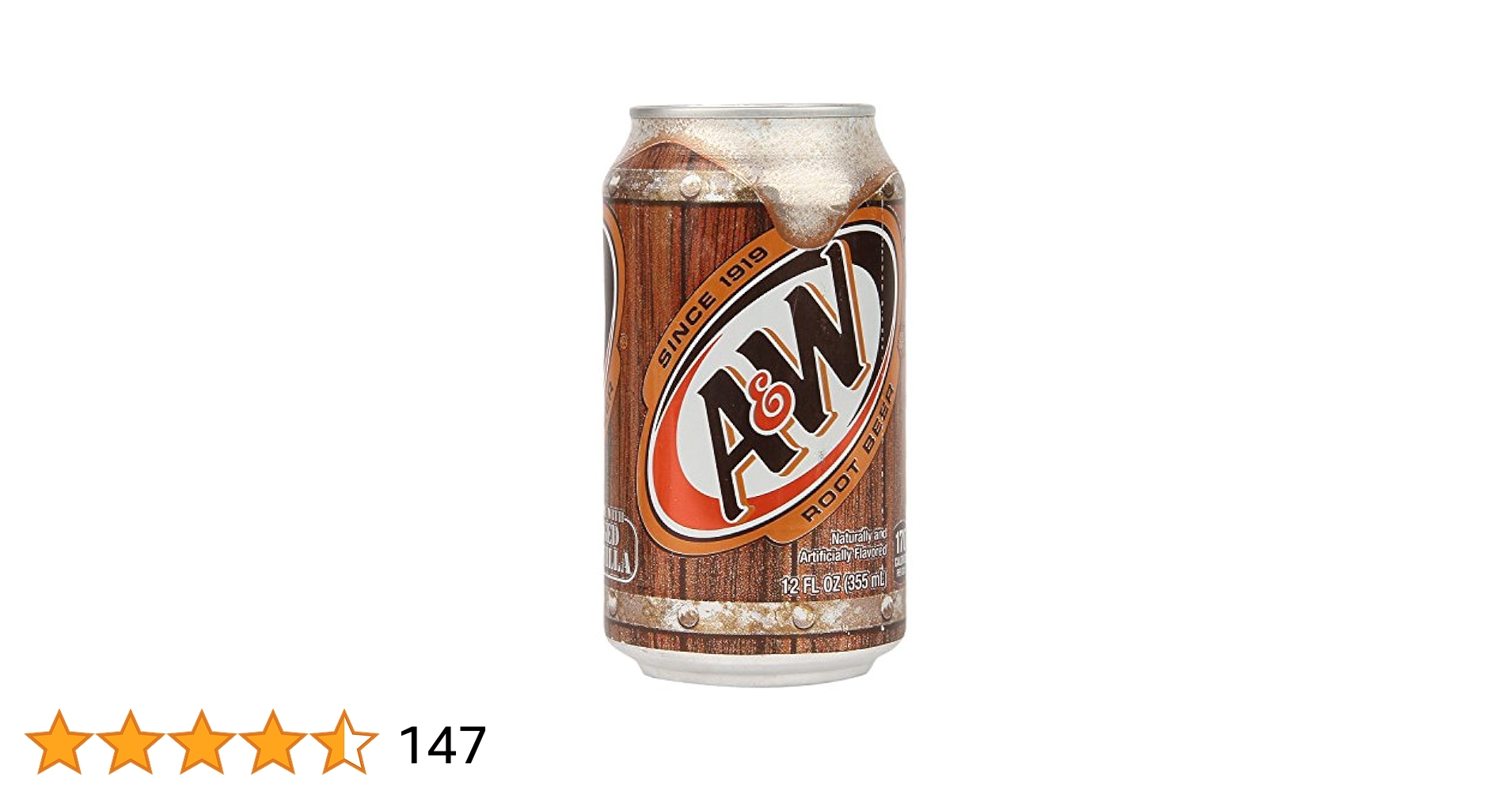 Amazon | A&W ルートビア 355ml×24本 | A & W | 炭酸飲料 通販