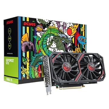 GPU NVIDIA GEFORCE GTX 1660 TI 6GB GDDR6 192BITS PRETO PCYES PVGTX1660TI6GBPT