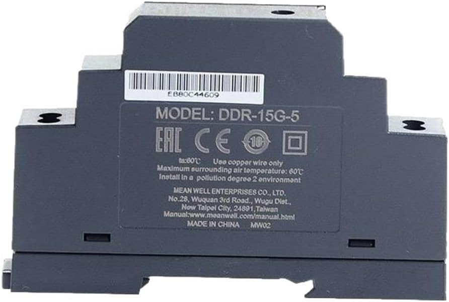 DDR-15G-3.3 DDR-15G-5 DDR-15G-12 DDR-15G-15 DDR-15G-24 DDR-15L-3. DDR-15L-5 DDR-15L-12 DDR-15L-15 DDR-15L-24 Power Supply(DDR-15G-3.3)