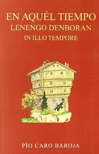 Portada de En Aquel Tiempo Lenengo Denboran in Illo Tempore: Relato Fantasti Co D