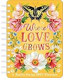Katie Daisy 2027 Weekly Planner Calendar: Where Love Grows