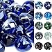 onlyfire Reflective Fire Glass Diamonds for Natural or Propane Fire Pit, Fireplace, or Gas Log Sets, 10-Pound, 1/2-Inch, Cobalt Blue
