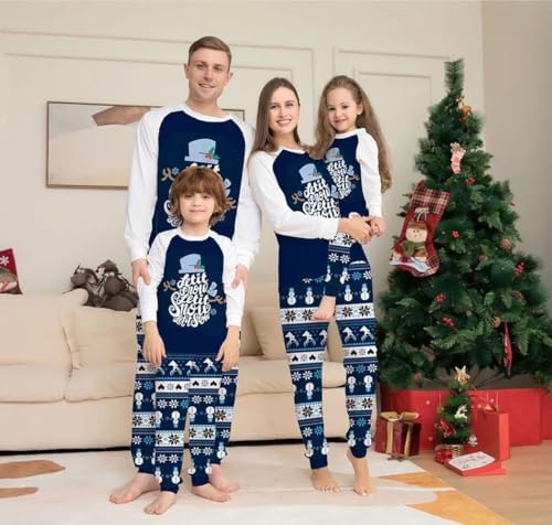 Pigiama Intero Uomo Pigiama Natale Famiglia Onesie Tuta Intera