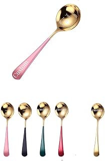 Custom Personalized Spoon Engraved With Your Idea, Text or Message - Awesome Stainless Steel Dessert Spoon