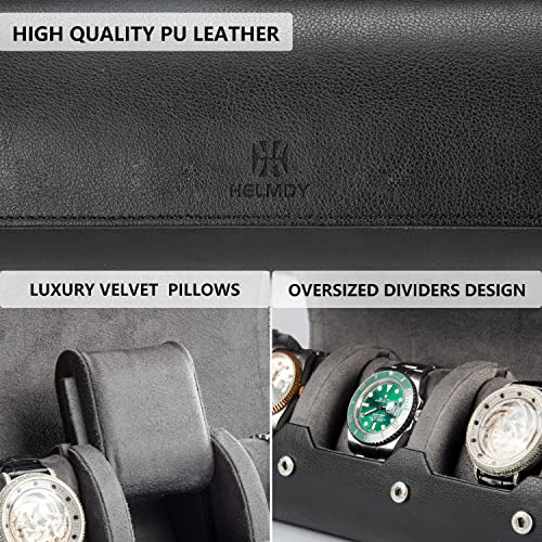 Coffret de rangement 3 montres antichoc pour éviter les rayures - 5