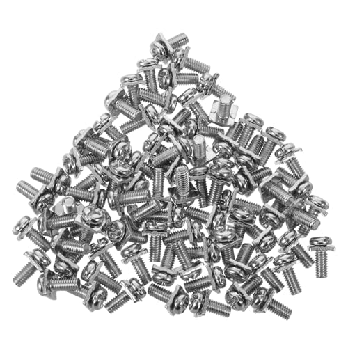 Vis à tête ronde minkissy 400 pièces avec rondelle carrée pour fixation industrielle