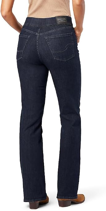 Levi Strauss Signature Gold Women's Totally Shaping Pull On Bootcut Jeans