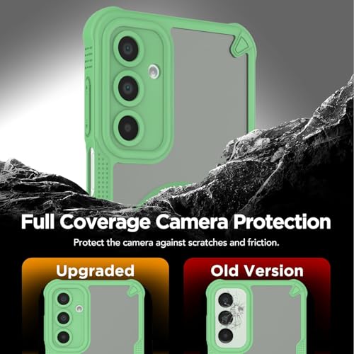 Coque Samsung Galaxy A16 MagSafe verte avec protège-écran mat - 4