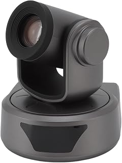 Câmera PTZ 20X, Webcam de transmissão de vídeo 1080P 60FPS com interface HDMI 3G SDI, suportes PoE, 4 modos de controle, para reuniões de negócios, transmissão ao vivo, ensino on-line