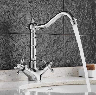 Robinet de lavabo pivotant à 360 degrés pour éliminer les éclaboussures