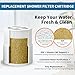 3 Pack Shower Filter Replacement Compatible with jolie shower head filter