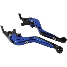 Brake Lever Clutch Levers Handlebar Blue Aluminum for Honda CBR150R 2010-2020 1 Pair of
