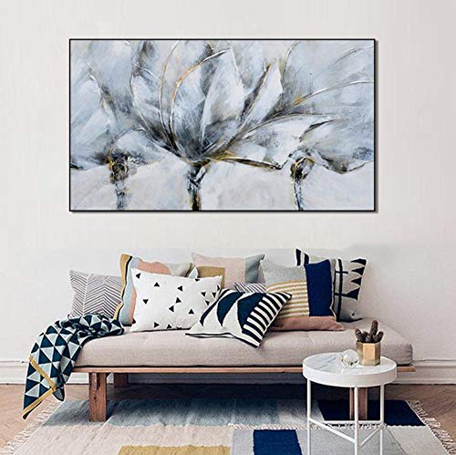 Peinture décorative abstraite haut de gamme faite main pour mur - 5