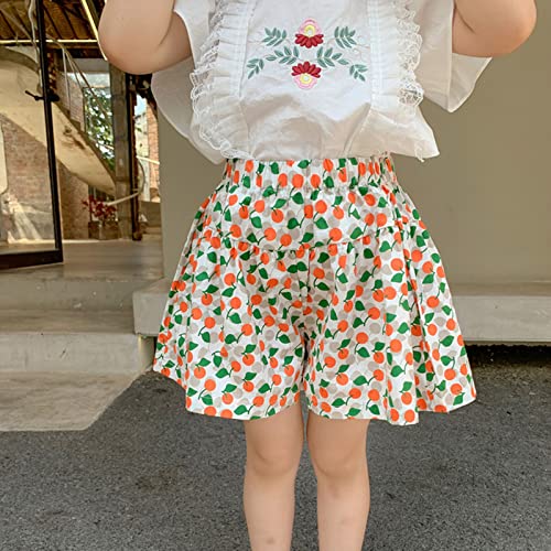 Toddler Bubble Shorts Jogger Shorts Summer Cotton Casual Floral Polka Dot Shorts Active Pants Kids Clothes4