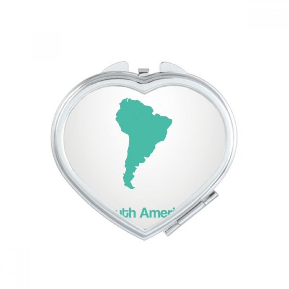 Miroir compact Amérique du Sud portable pour éviter les défauts de maquillage