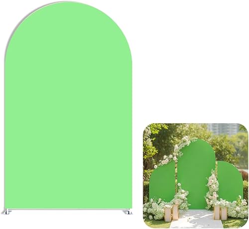 Miniatura 8 de FiVan Telón de fondo arqueado para cumpleaños, boda, banquete, novia, baby shower, decoración de fiesta, arco de pared, cubierta de tela elástica,