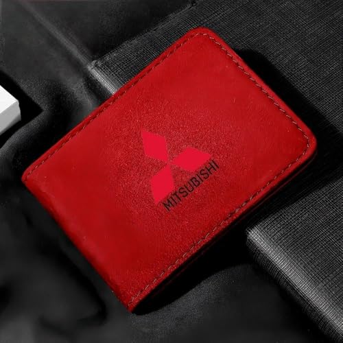Car Registration Insurance Holder for Mitsubishi ASX I 2018-2023 2024,Exclusive Logo Wear-Resistant Durable Folder Store ID Documents Driver's License Vehicle Document Storage,D