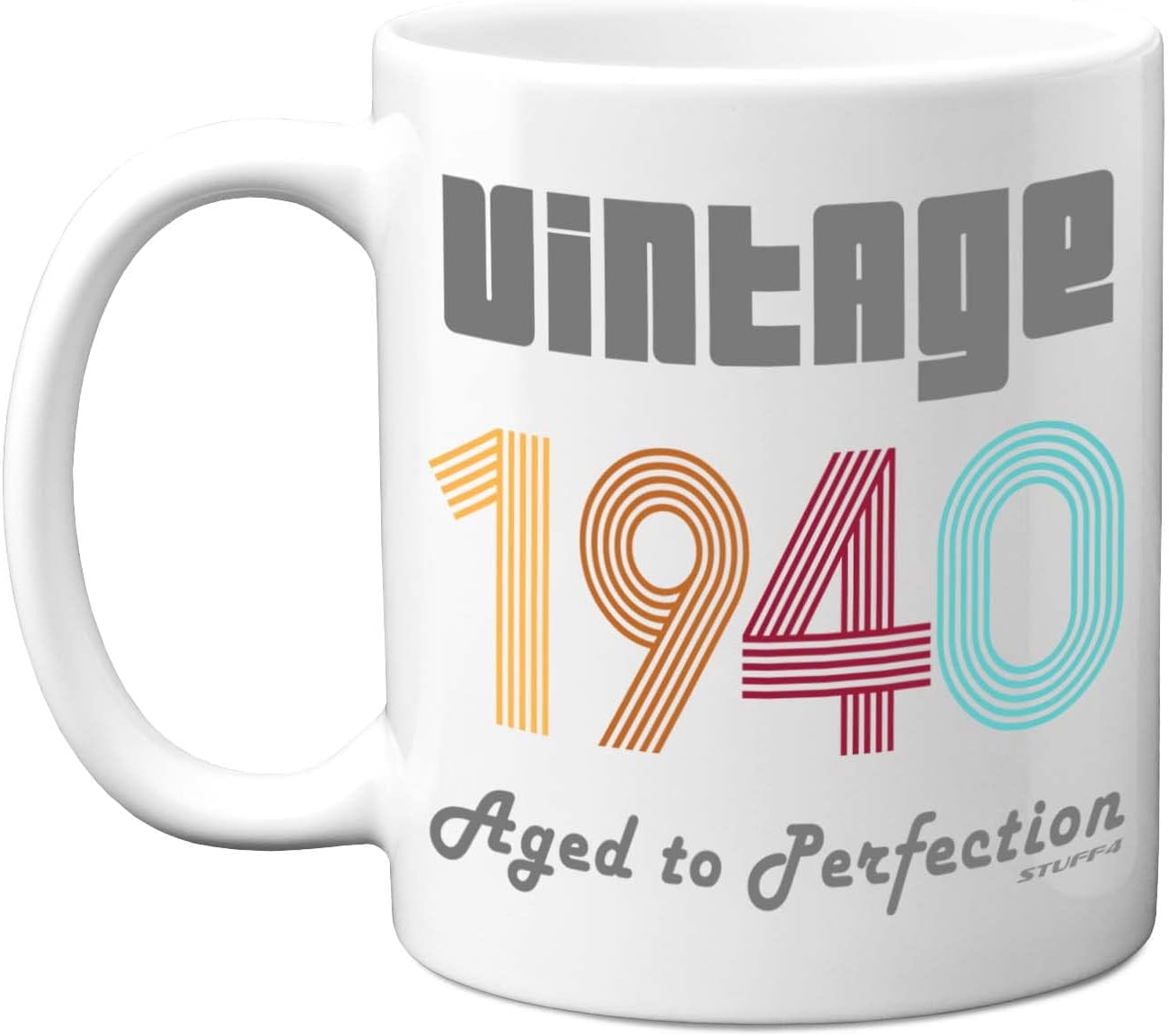 Stuff4 86th Birthday Gifts for Men Women, 1940 Vintage Coffee Mug, 11oz Ceramic Dishwasher Safe Mugs