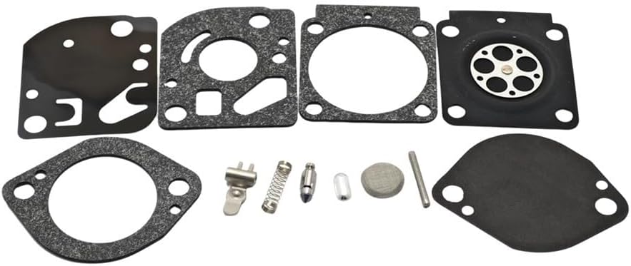 10pcs Carburetor Diaphragm Gasket Repair Kit Fit for BR500 BR550 BR600 RB-114 Replacement Spare Part