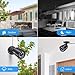ZOSI 3K Lite Wired Security Camera System Outdoor,8pcs 1920TVL 1080P Surveillance Cameras,80ft Night Vision,8 Channel H.265+ 5MP Lite CCTV DVR with 1TB HDD for 24/7 Recording