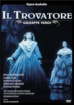 DVD Verdi - Il Trovatore / Bonynge, Sutherland, Elms, Collins, Opera Australia [DVD] Book