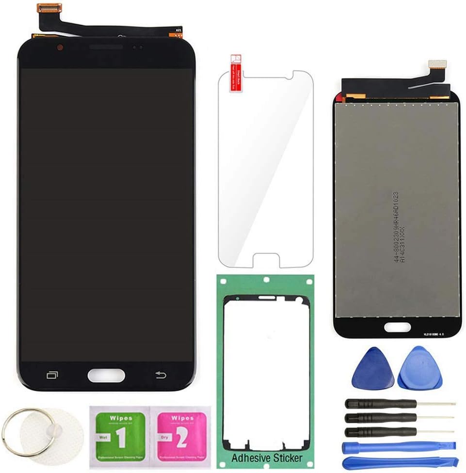 for Samsung Galaxy J727 LCD Display Screen Replacement Touch Digitizer Assembly 5.5" for J7 Prime 2017 J727U SM-J727T SM-J727T1 J727R4 J727V J727P Sky Pro SM-J727A SM-J727VL J7 2017 Perx J727PZKASP
