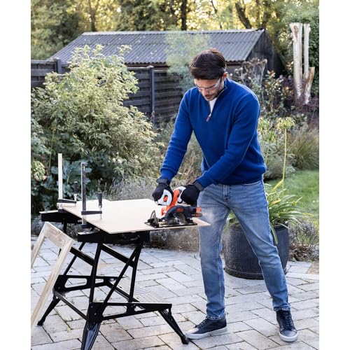 BLACK+DECKER Workmate 825 Établi Deluxe à Double Hauteur, WM825-XJ - 21
