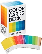 Color Cards Deck – 200 Essential Color Cube Cards for Artists & Designer...