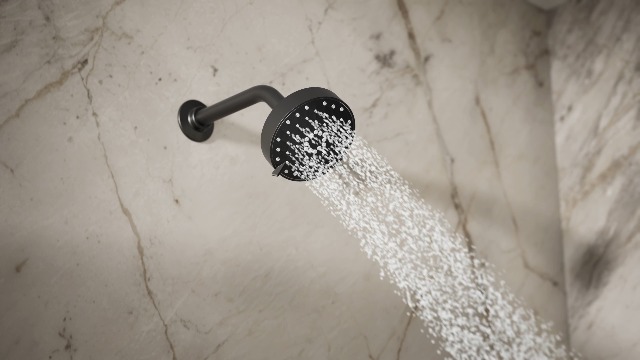 KOHLER 72419-BL Awaken 2.0 gpm Multifunction Showerhead, Matte