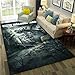 Produktbild NOTEDI Terror TV Zombie Carpet Living Room Home Bedroom Sofa Door mat Area Carpet Soft Flannel Non Slip Floor mat