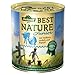Dehner Best Nature Hundefutter, Nassfutter getreidefrei, für Welpen und junge Hunde, Pute / Kalb / Vollkornnudeln, 6 x 800 g Dose (4.8 kg)