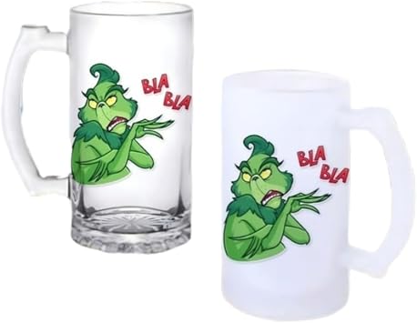 Grinch Kulplu Bira Barda  Buzlu veya  effaf Se enekli 082
