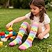 bobojuju Children's Fun Trendy Colorful Long Socks 3-15 year-old+Children's Fashion Versatile Socks