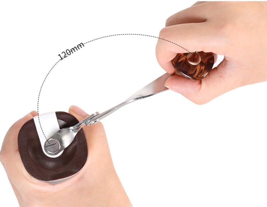 Manual Coffee Grinder Portable - Hand Coffee Bean Mill with Ceramic Burr, Mini Coffee Machine(D)