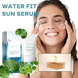 Centella Sunscreen SPF 50 PA+++, Water-Fit Hydrating Sun Serum for Face, Lightweight Non-Greasy Daily Sunscreen, Moisturizing UV Protection for All Skin Types, Soothing Korean Sun Lotion 50ml*2 - Image 6