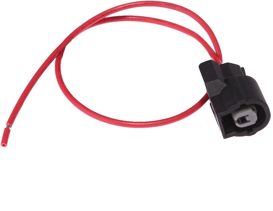 K20 K24 Knock Sensor Switch Connector Plug Pigtail Wire Harness Replacement for Honda Civic Accord Element with 7 Inches of Wire