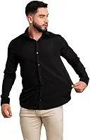 Camisa Social Masculina Manga Longa Slim Corte Premium Clássico