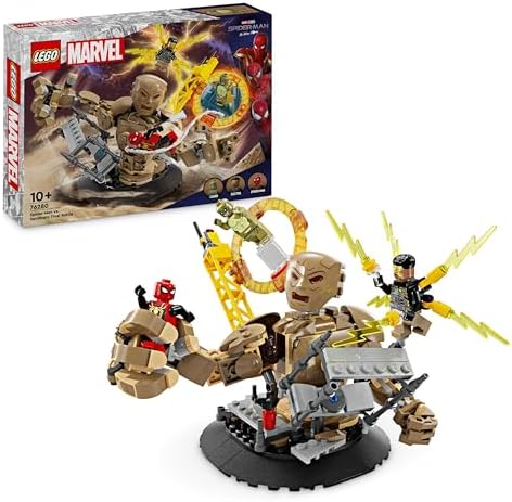 LEGO Marvel Spider-Man vs. Sandman: Final Battle Building Toy 76280