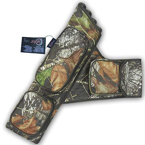 Carol Archery Four Tubes Side/Hip/Belt Arrow Quiver FAQ151 L/H CAMO