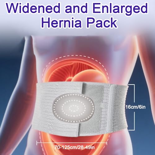 Faja para Hernia Umbilical Unisex con Almohadillas de Compresión miniatura 4