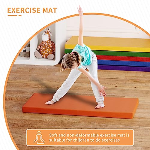 Mooitz 91264 Nap Mats, 6Pcs Toddler Nap Rest Mats For Daycare Preschool, Kids Rest Mat 2 Inch Suitable thumb #2