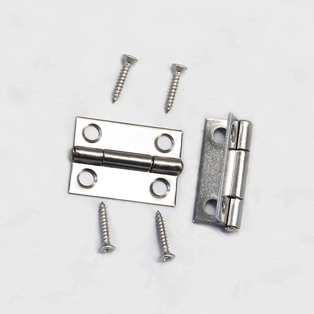 MEDBUDDY™ Silver Folding Butt Hinges Small Hinges Mini Door Hinges for Case Wooden Jewelry Box Lid Crafts (25mm x 20mm) Size 1-inch Approx. (Pack of 20) (B09B9YTD4P) Amazon Price History, Amazon Price Tracker