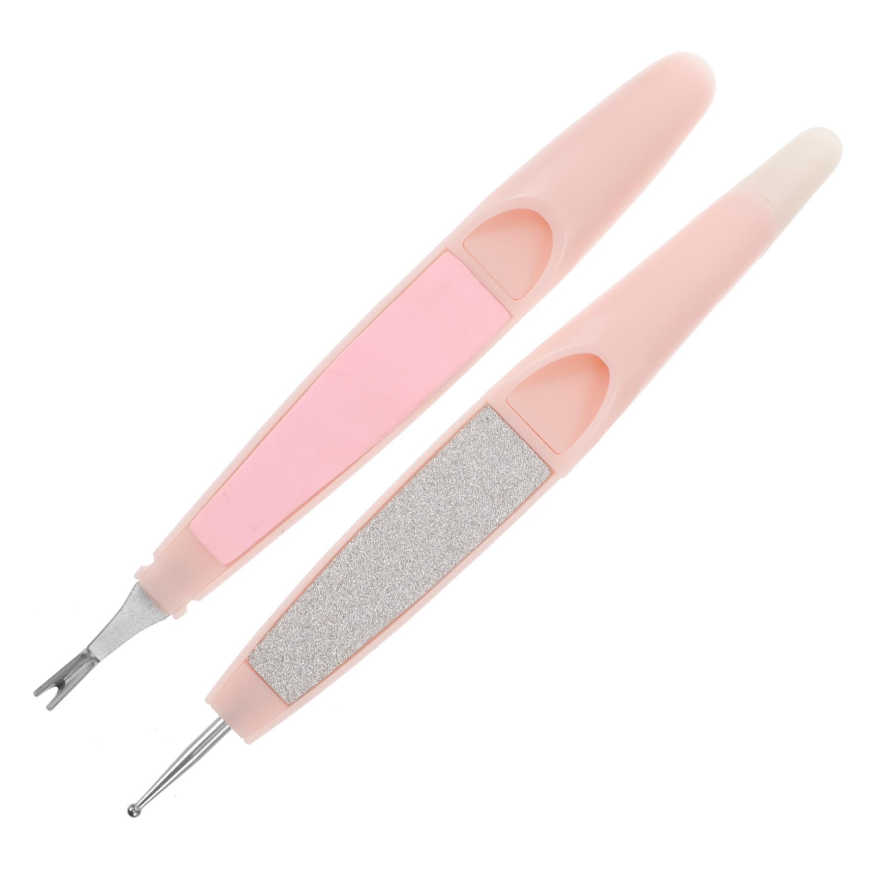 FRCOLOR 1 Set Nail Cuticle Pusher Tool Lightweight Manicure Remover Dotting Applicator Compact Nail for Home Salon Use Durable Easy to Carry